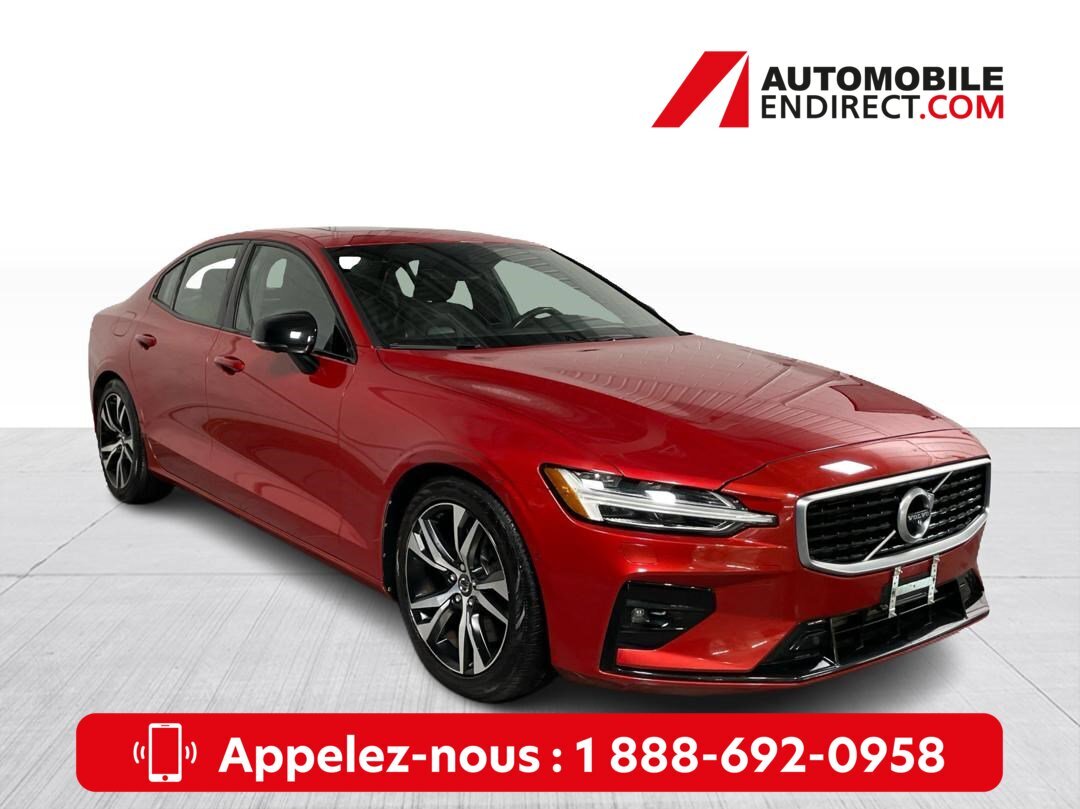 2019 Volvo S60 T6 R-design Awd Cuir Toit pano Gps Mags