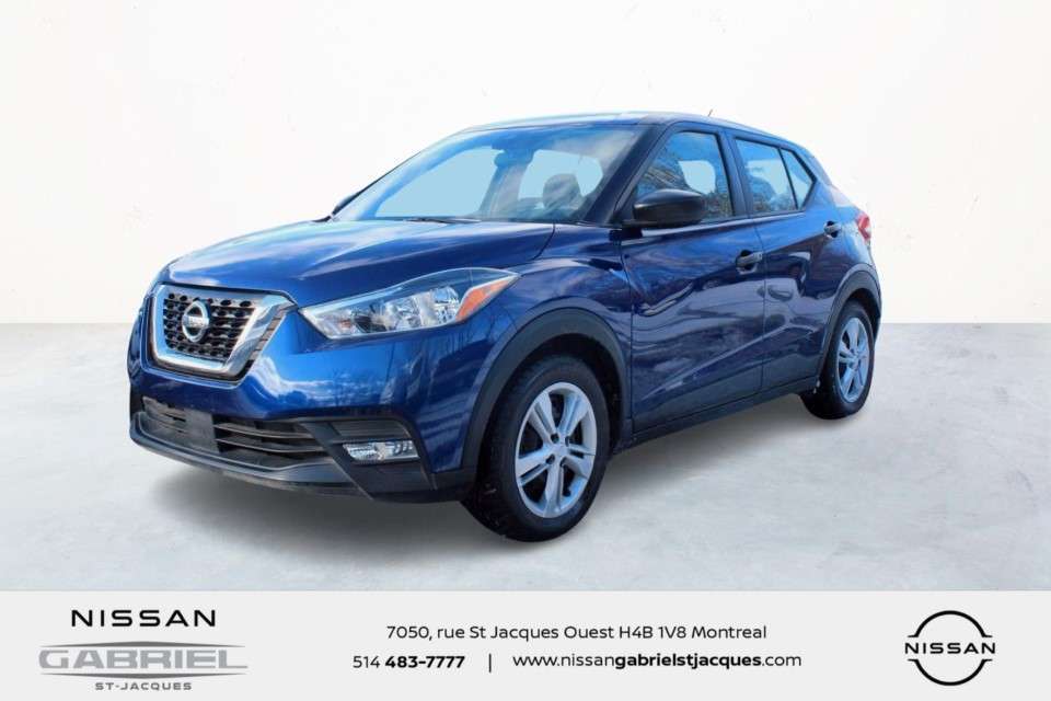 2020 Nissan Kicks S ONE OWNER/NO ACCIDENTS/REAR VIEW CAMERA/INTELLIG