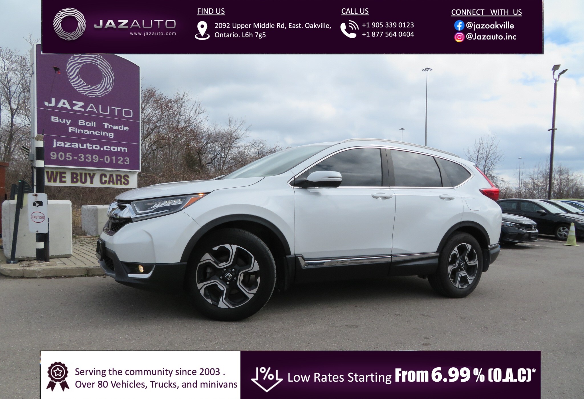2019 Honda CR-V TOURING NO ACCIDENTS LOW MILEAGE LOADED