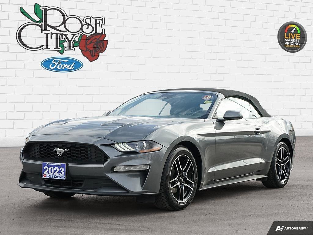 2023 Ford Mustang Ecoboost Premium Convertible | Heated and Cooled L