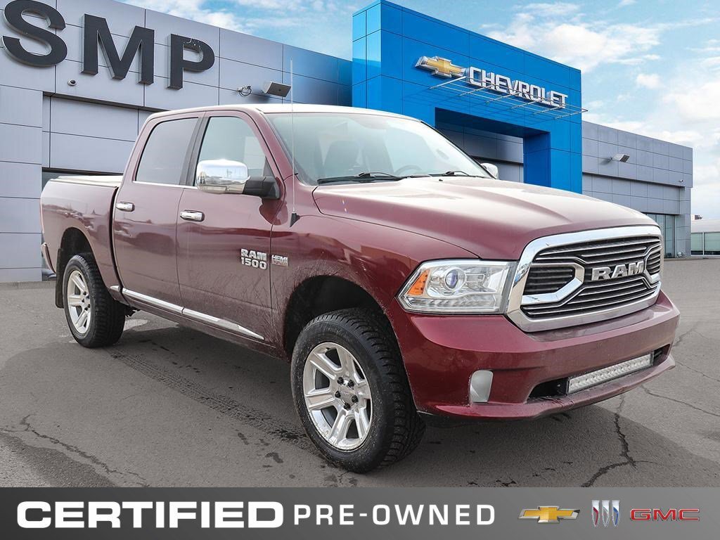 2016 Ram 1500 Limited | 4X4 | Sunroof | Heated/Vented Leather | 