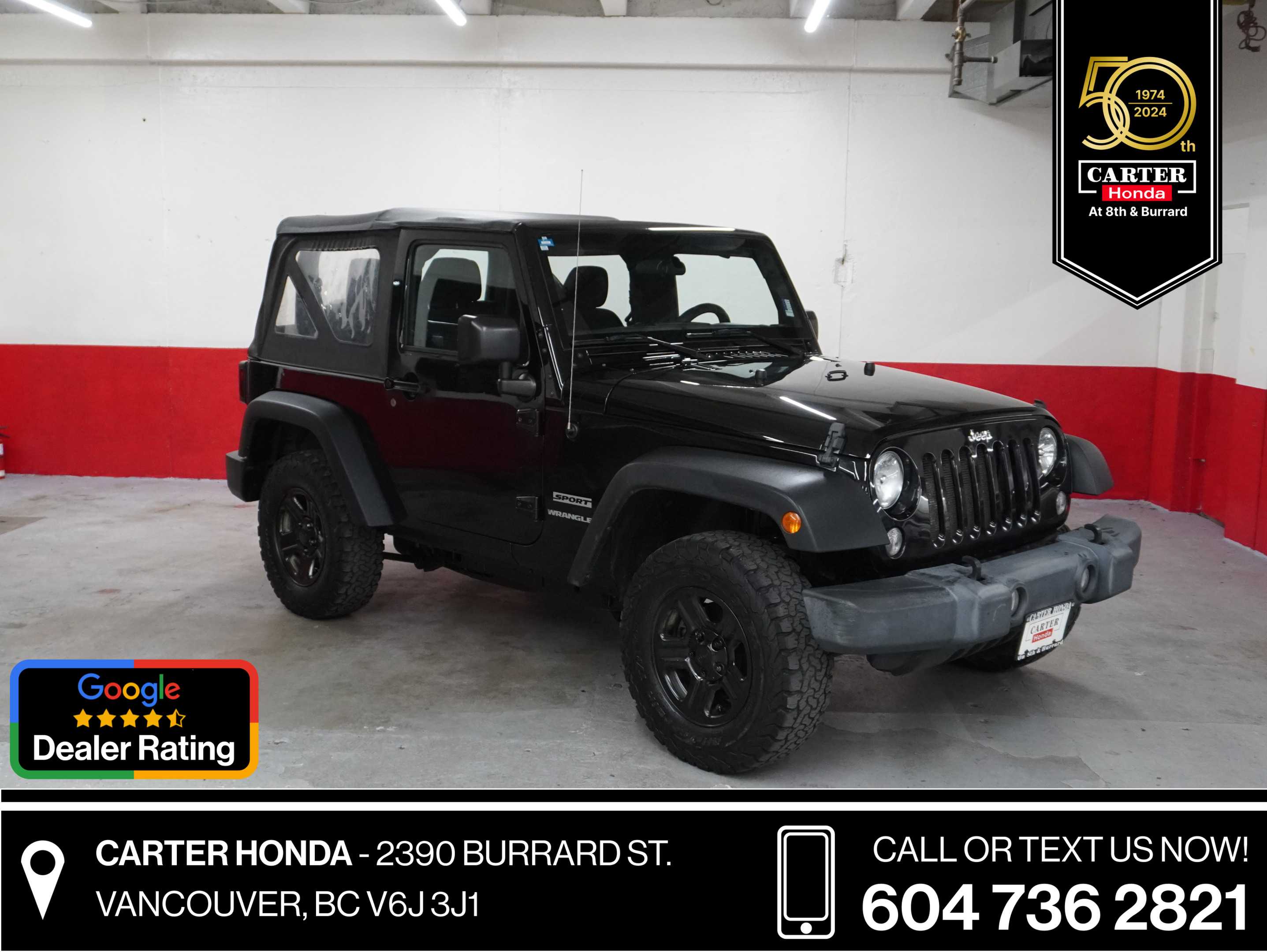 2016 Jeep Wrangler LOW KMS, MANUAL, SOFT TOP, NEW TIRES