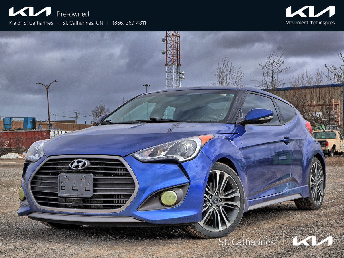 2016 Hyundai Veloster Turbo | Navigation | Leather | Climate Control