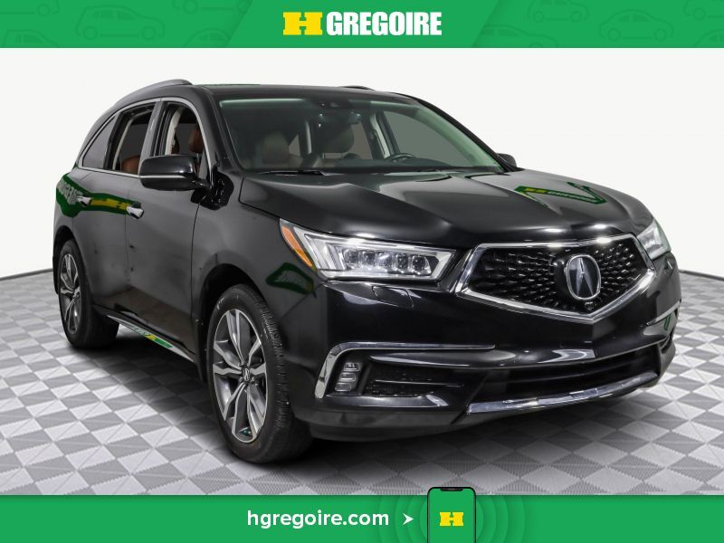 2019 Acura MDX AUTO A/C GR ELECT CUIRE MAGS TOIT CAM BLUETOOTH 
