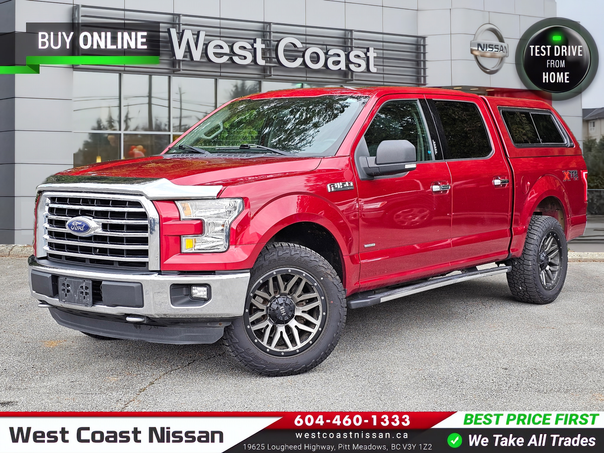 2015 Ford F-150 XLT 302a w/ 3.5 ecoboost - low mileage & 1 owner!