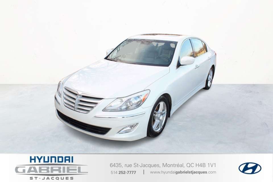 2013 Hyundai Genesis 3.8L VOITURE RARE BAS KM CUIR+TOIT OUVRANT+BLUETOO