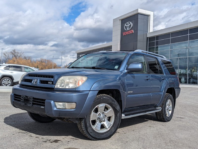 2003 Toyota 4Runner LIMITED  SUNROOF - HEATED SEATS -  4.7L - 8 CYLIND