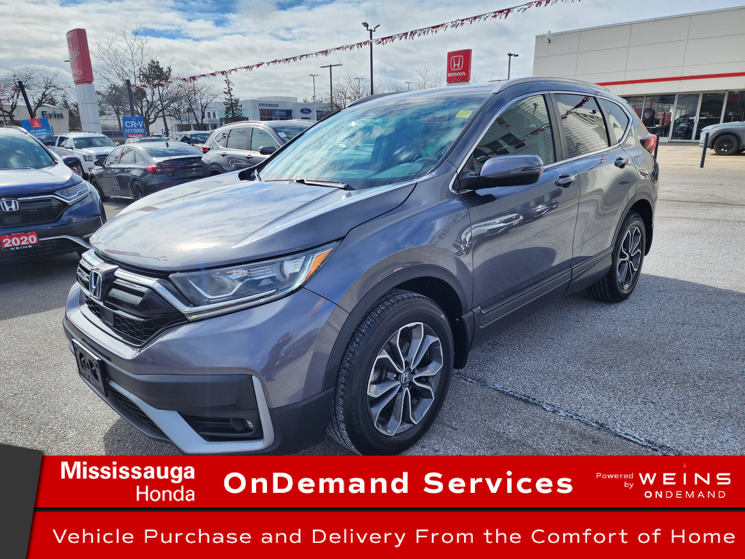 2021 Honda CR-V EX-L -AWD/ CERTIFIED/ ONE OWNER/ NO ACCIDENTS