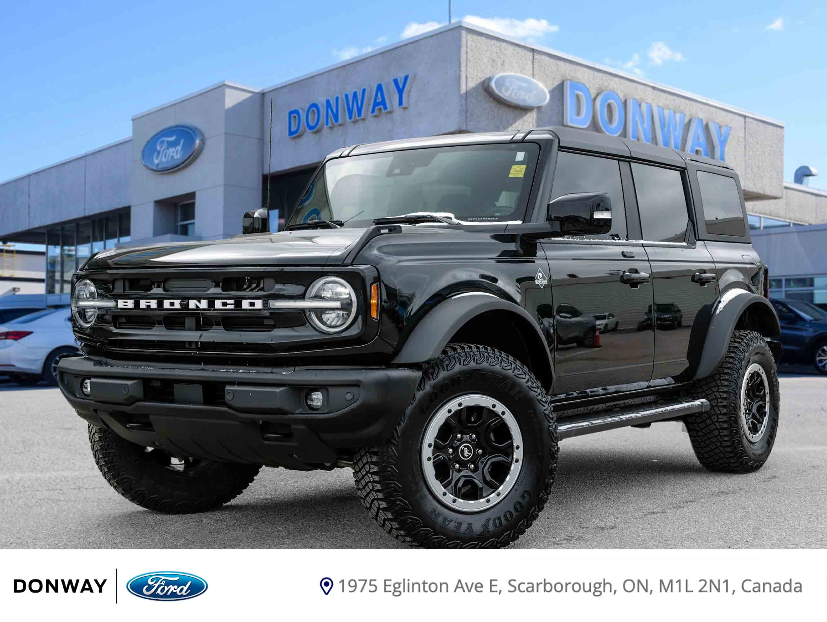 2023 Ford Bronco OUTER BANKS|SASQUATCH PKG!|314A|HARD TOP|12"LCD