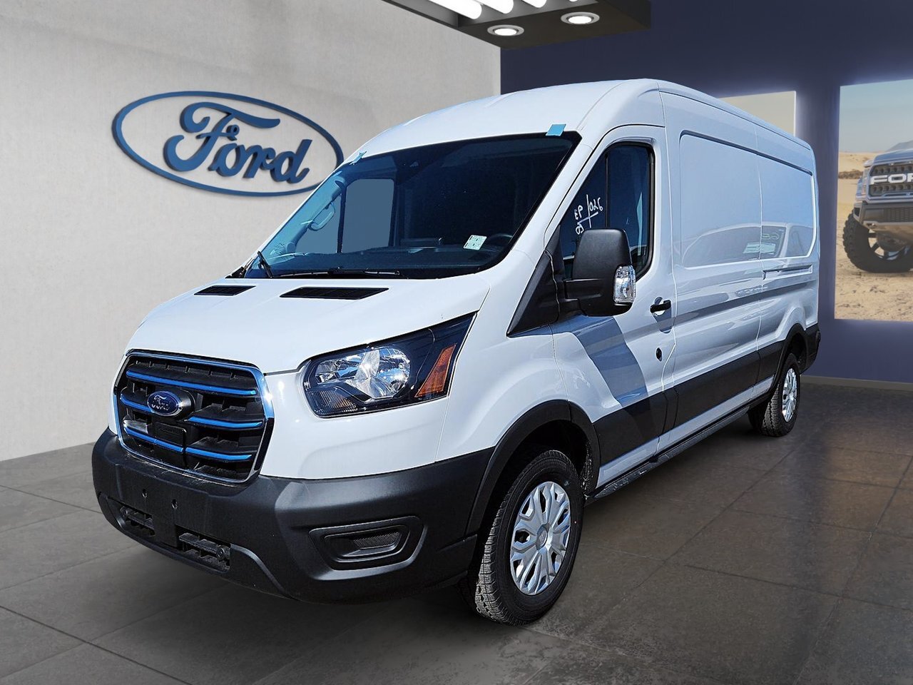 2023 Ford E-Transit Cargo Van SLIDING PASS 148 