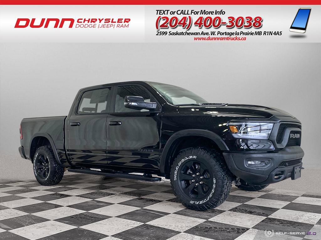 2024 Ram 1500 | REBEL Night Crew Cab 4x4 |  NO PAYMENTS FOR 90 D