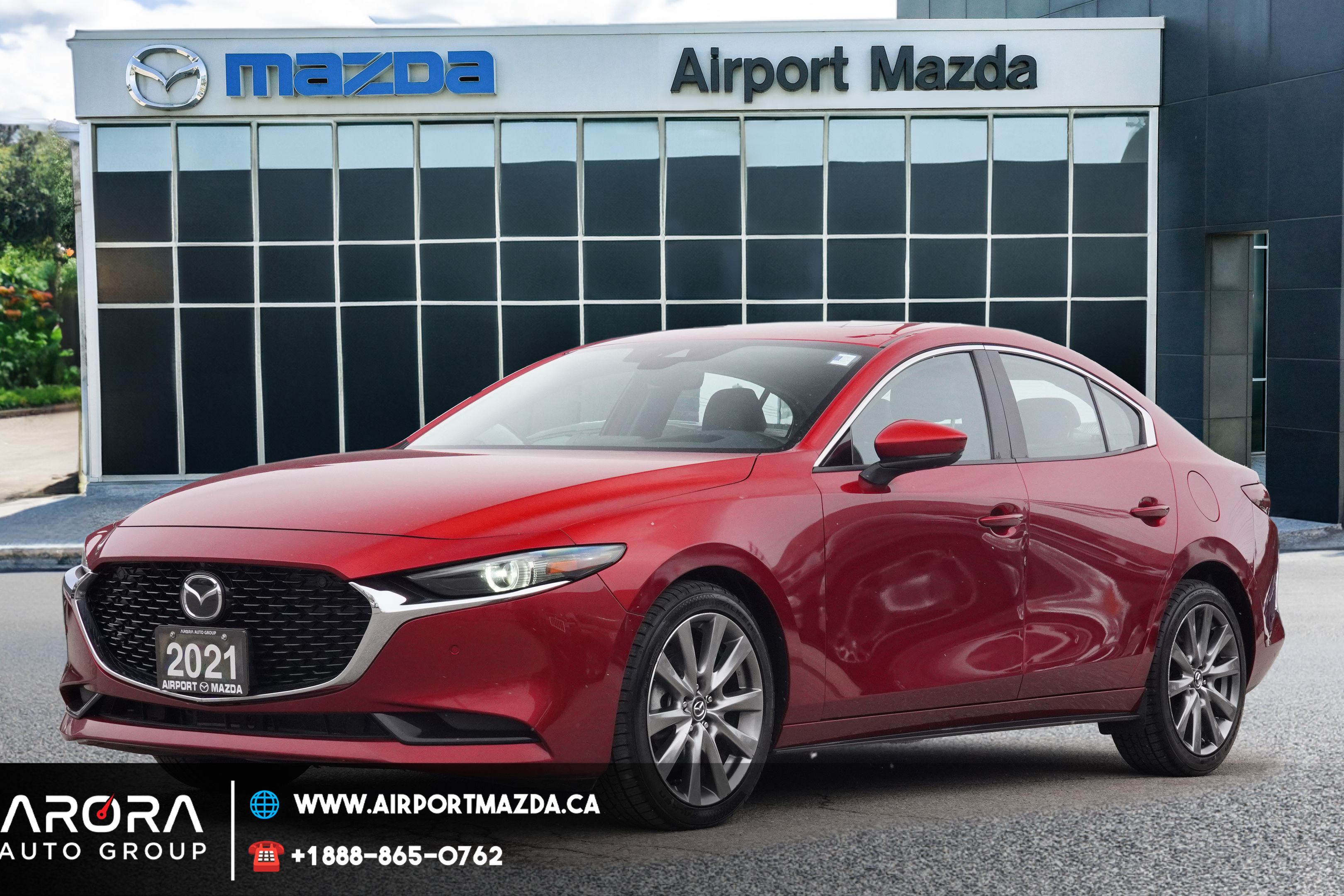 2021 Mazda Mazda3 GT/Premium Pkg/No Claim/Fully Serviced/CPO READY