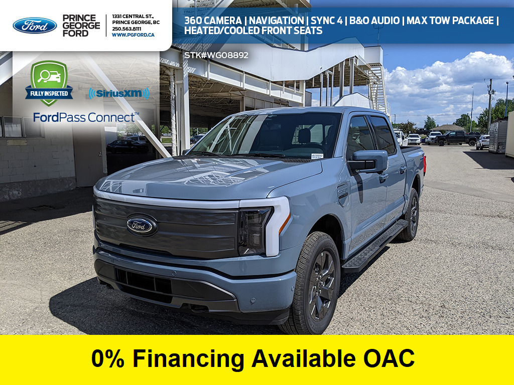 2023 Ford F-150 Lightning Lariat | 511A | 145 | Trailer Tow Package