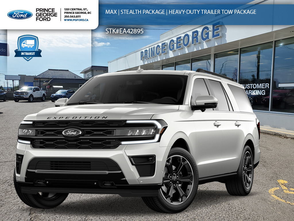 2024 Ford Expedition Limited Max | Stealth/HD Trailer Tow Package.