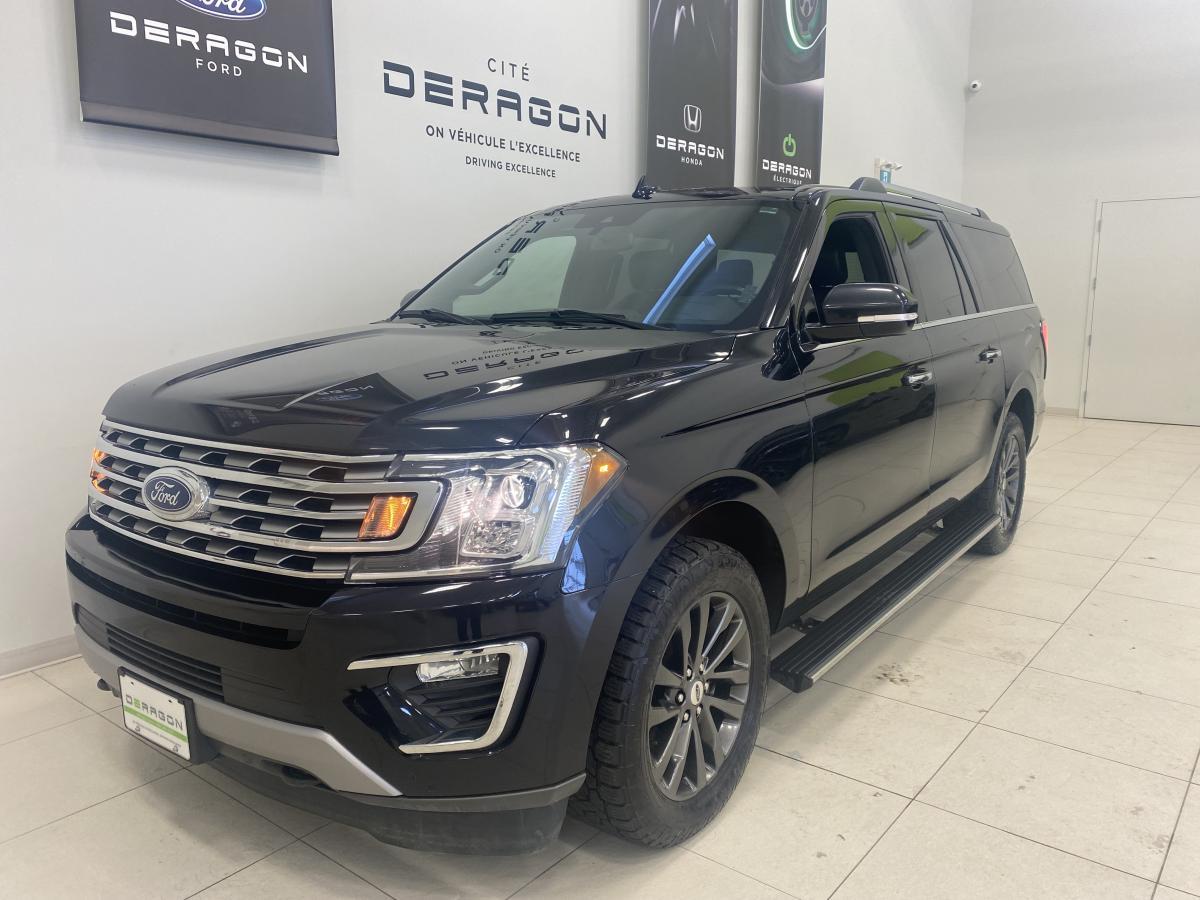 2020 Ford Expedition Limited Max 4x4 Cuir Toit Pano Volant Chauffant