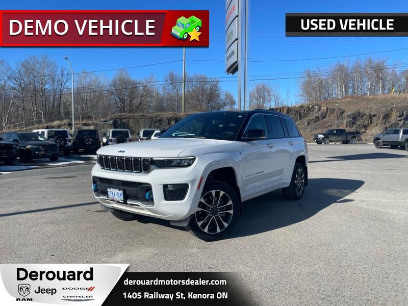 2023 Jeep Grand Cherokee 4xe Overland  - Leather Seats