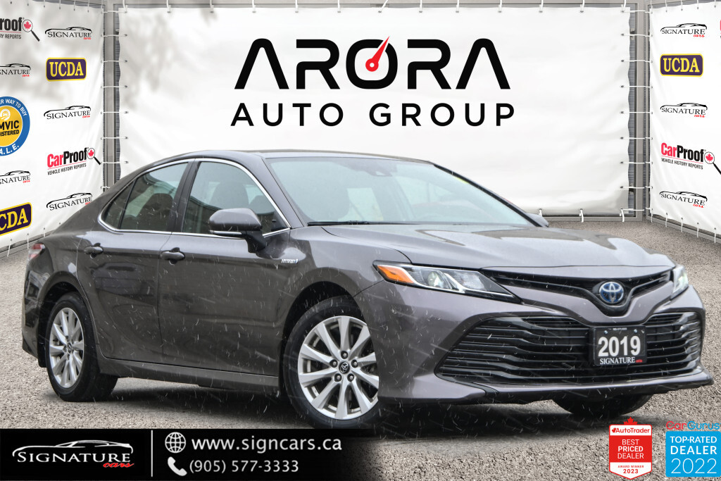 2019 Toyota Camry Hybrid LE / NO ACCIDENTS / CRUISE CONTROL / HTD SEATS / R