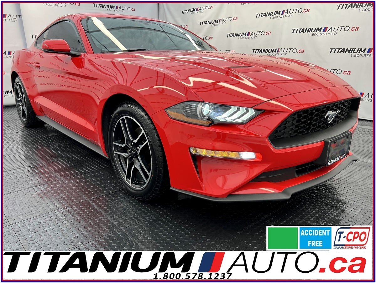 2018 Ford Mustang Premium-GPS-Cooled Leather-Apple Play-XM-Remote St