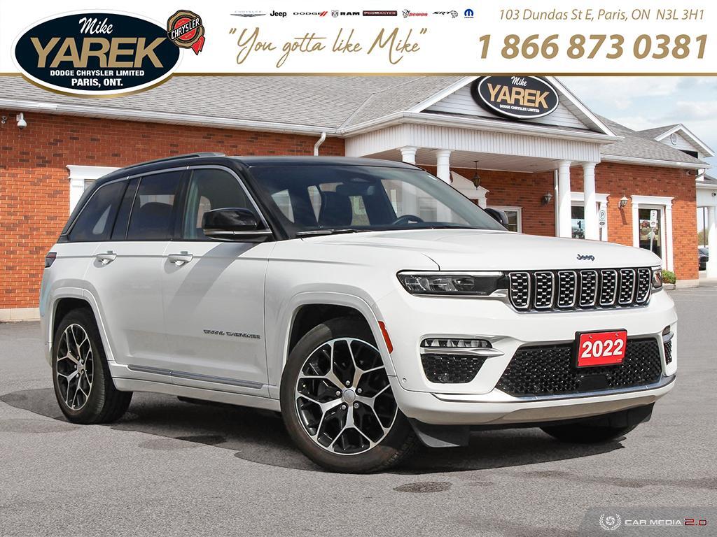 2022 Jeep Grand Cherokee 4xe SPECIAL FINANCE RATES AVAIL. OWNERS DEMO!!!!