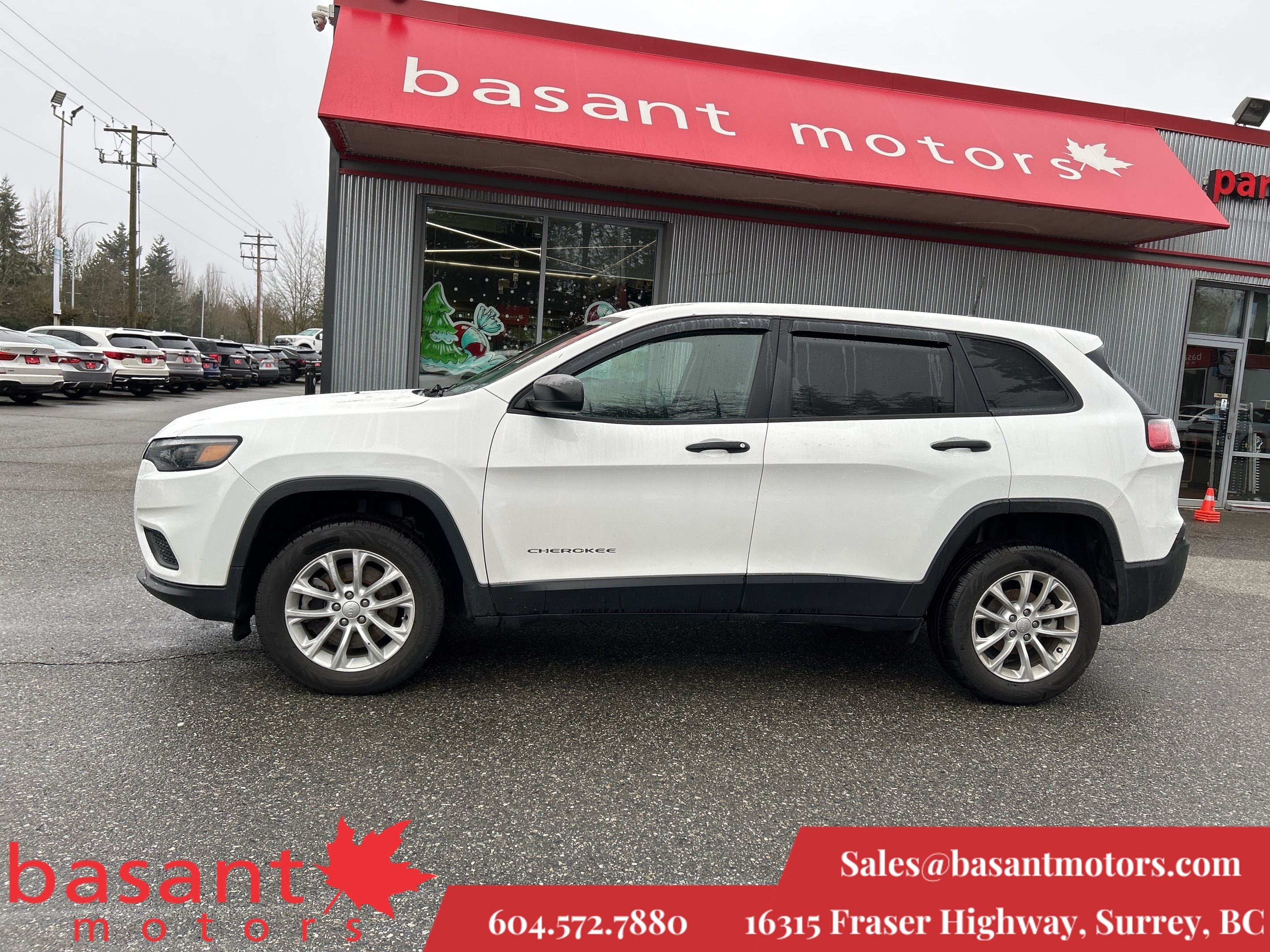 2019 Jeep Cherokee Low KMs, Large Screen, Backup Cam, Alloy Wheels!
