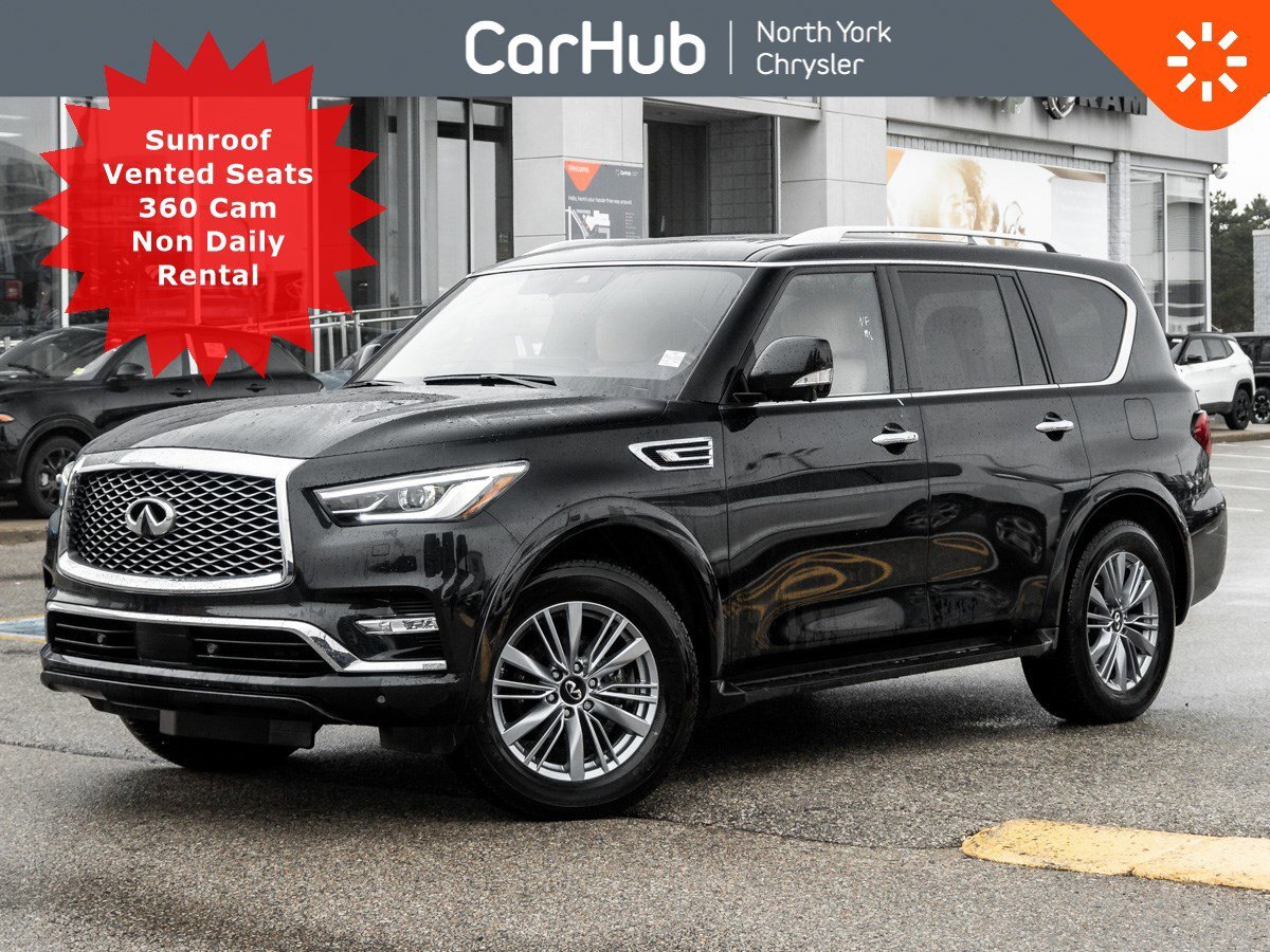 2023 Infiniti QX80 LUXE 7 Seater Sunroof 360 Camera Navigation Blind 