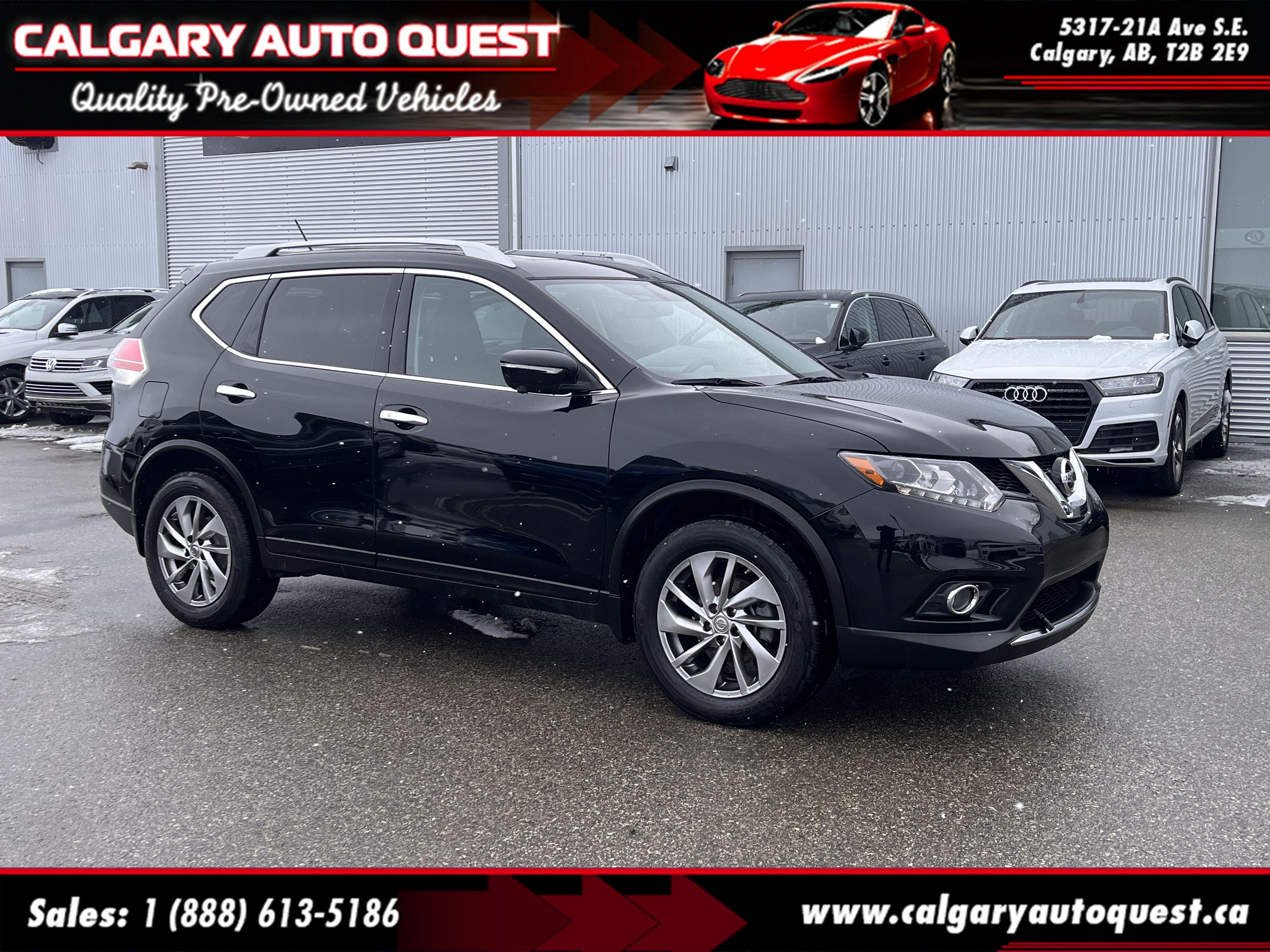 2015 Nissan Rogue AWD 4dr SL NAVI/B.CAM/LEATHER/ROOF