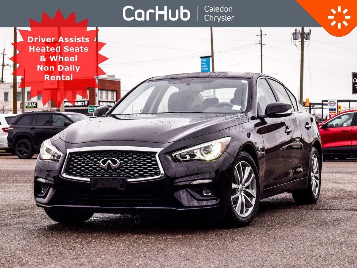 2021 Infiniti Q50 PURE AWD Apple Car Play Heated Front Seats 17Alloy
