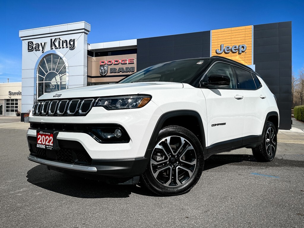 2022 Jeep Compass Limited | HEATED LEATHER | BLINDSPOT | REMOTE STAR