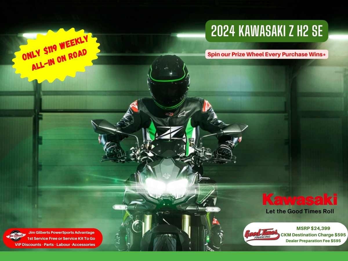2024 Kawasaki Z H2 SE - Only $119 Weekly
