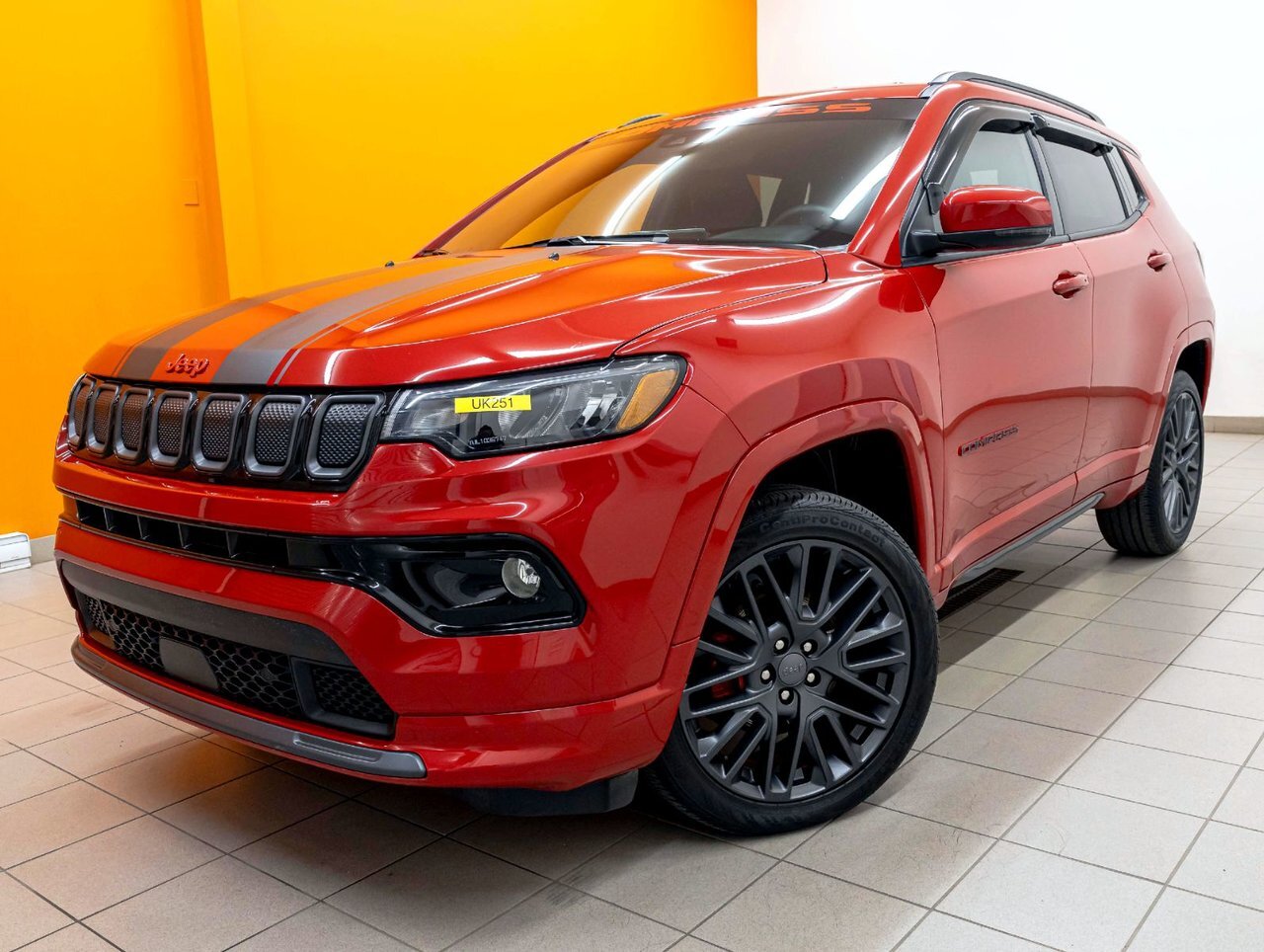 2022 Jeep Compass (RED) 4X4 CUIR *SIEGES CHAUF* CARPLAY *WIFI* PROMO
