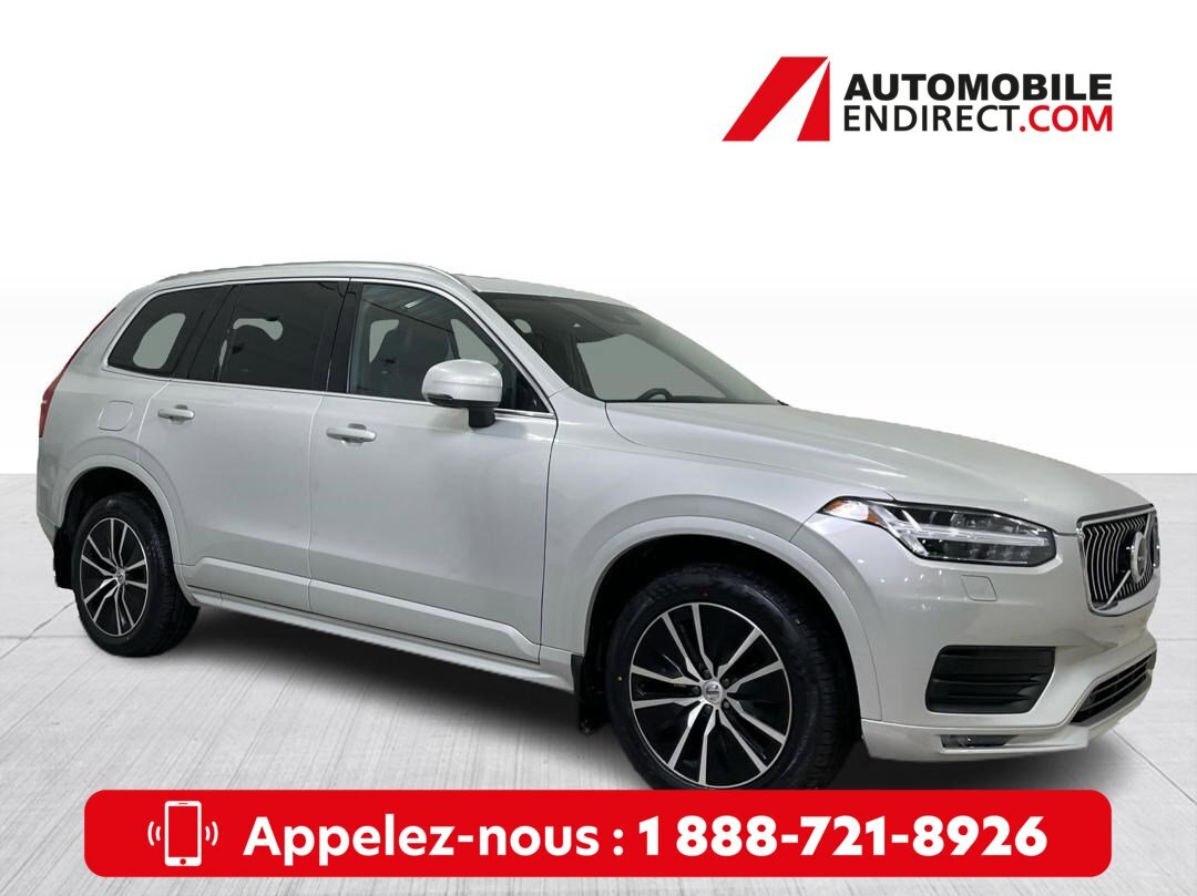 2020 Volvo XC90 T6 Momentum AWD 7 Places Cuir Toit Pano GPS Caméra