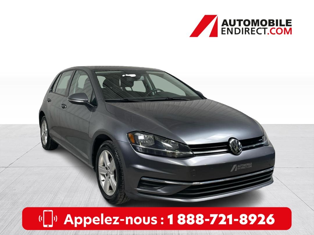 2021 Volkswagen Golf Comfortline A/C Mags GPS Sièges chauffants