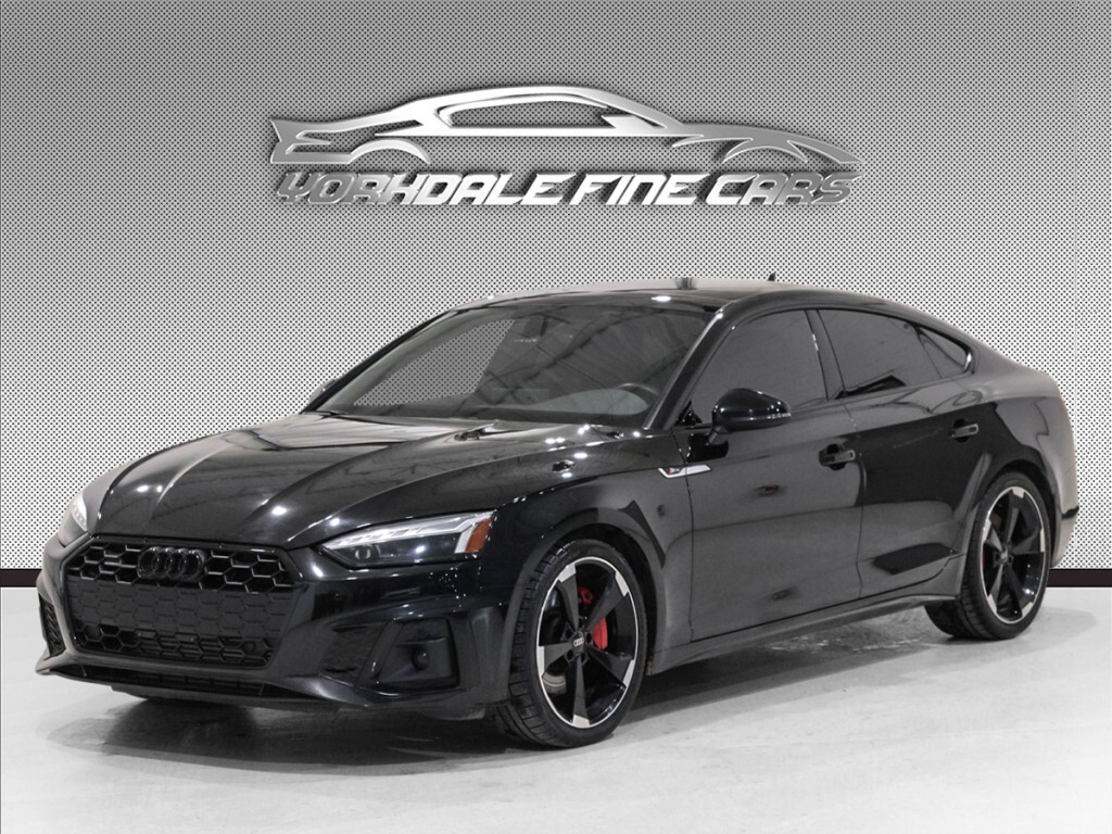 2022 Audi A5 Sportback / 45TFSI / Progressiv Pkg / Black Optics