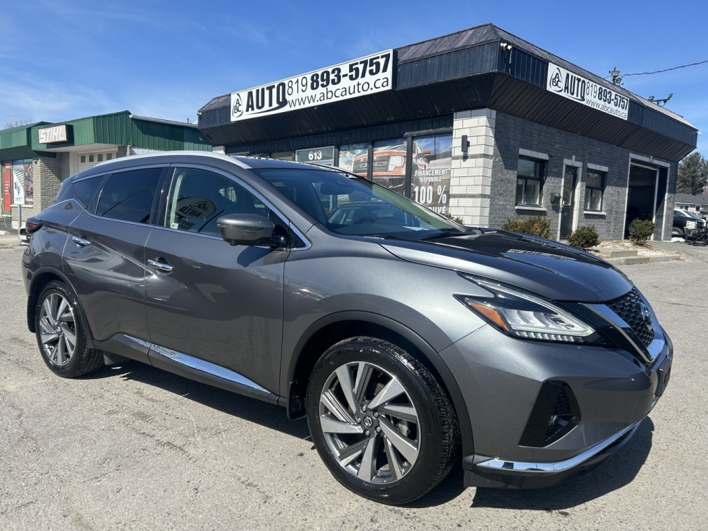 2020 Nissan Murano SL AWD Low Kms Panoramic Roof Navi Leather 360 Cam