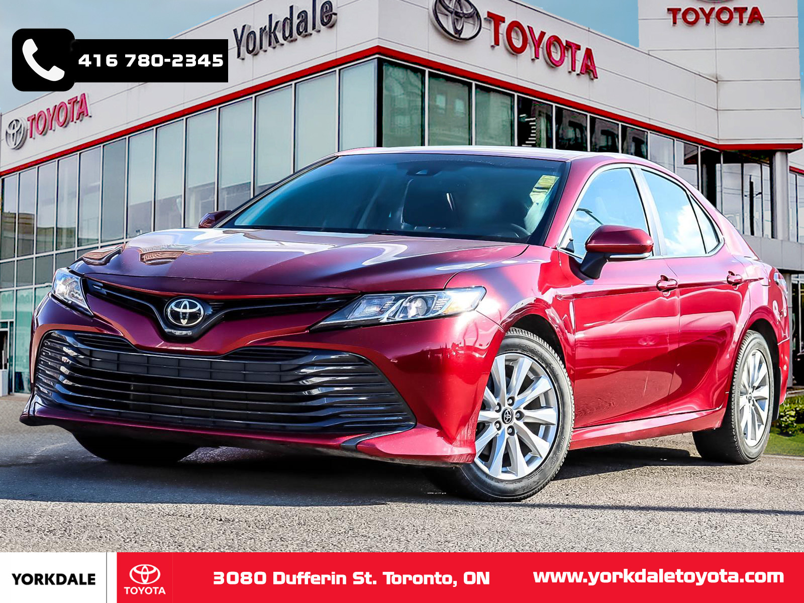 2018 Toyota Camry LE 6.89% ON 60 MONTHS
