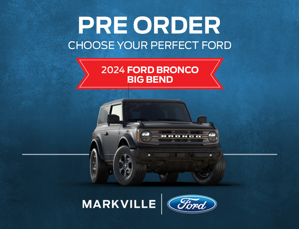 2024 Ford Bronco Big Bend  - Aluminum Wheels -  Sunroof