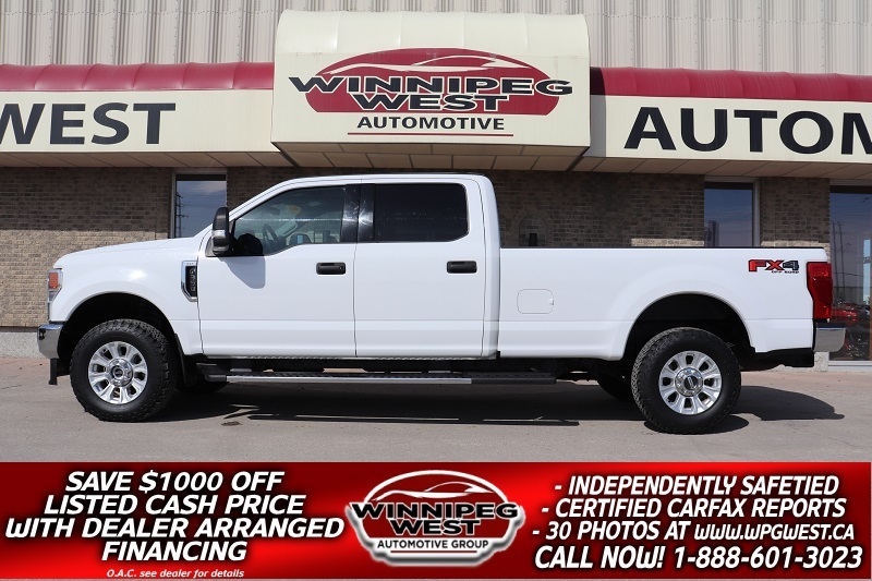 2021 Ford F-350 FX4 4X4 6.2L 8FT BOX LOADED, CLEAN & LOW KMS!!