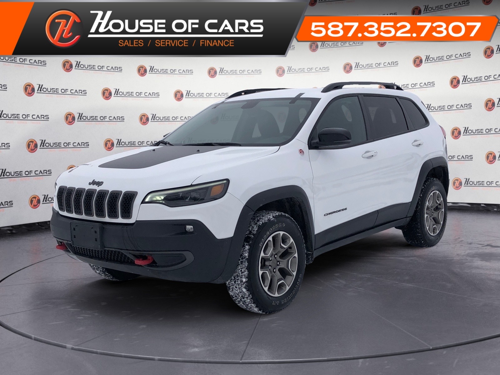 2022 Jeep Cherokee Trailhawk / Leather / Back up cam