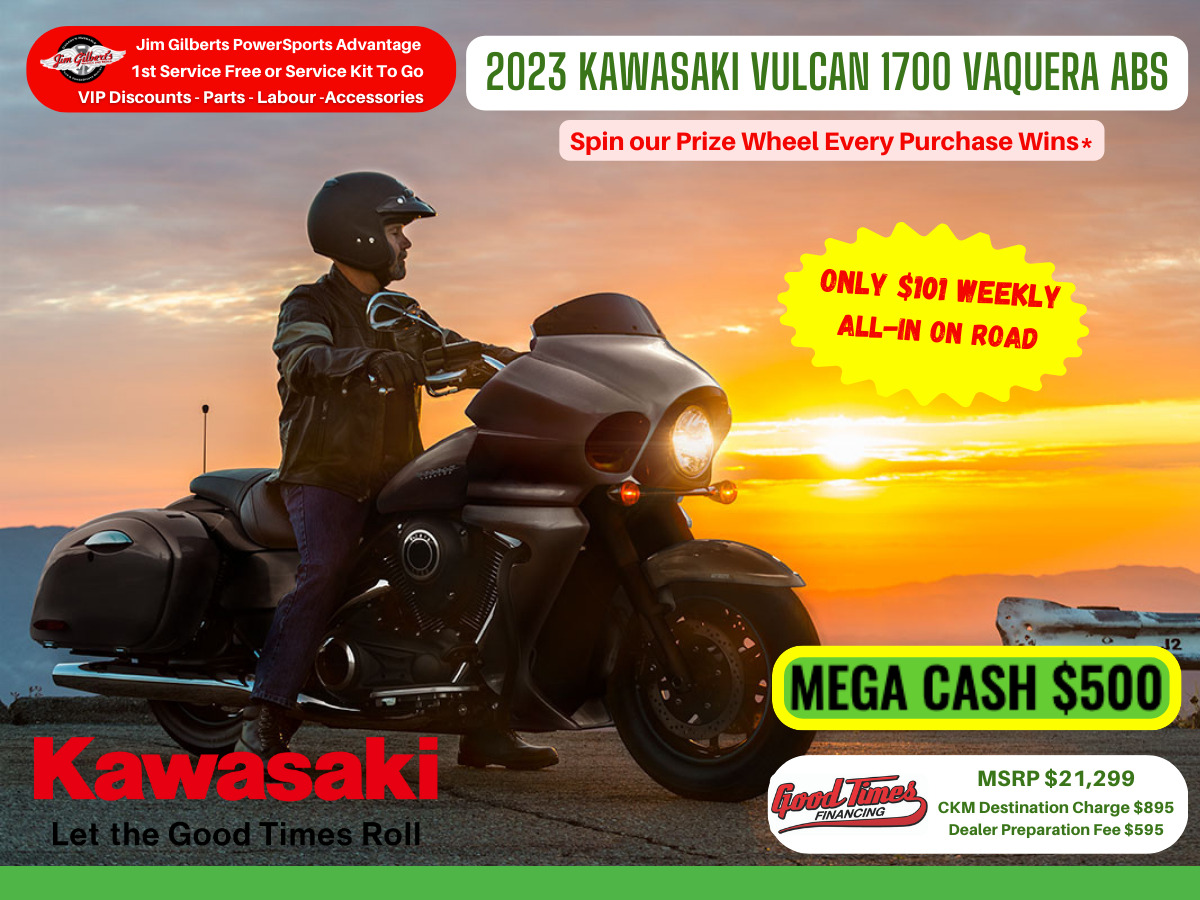 2023 Kawasaki Vulcan Vaquero 1700 ABS -  Only $102 Weekly