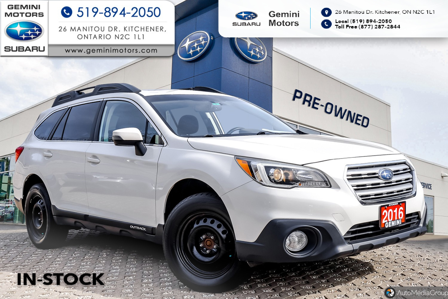 2016 Subaru Outback 2.5i Touring Package