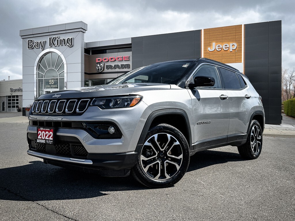 2022 Jeep Compass Limited | BLINDSPOT | HEATED LEATHER |