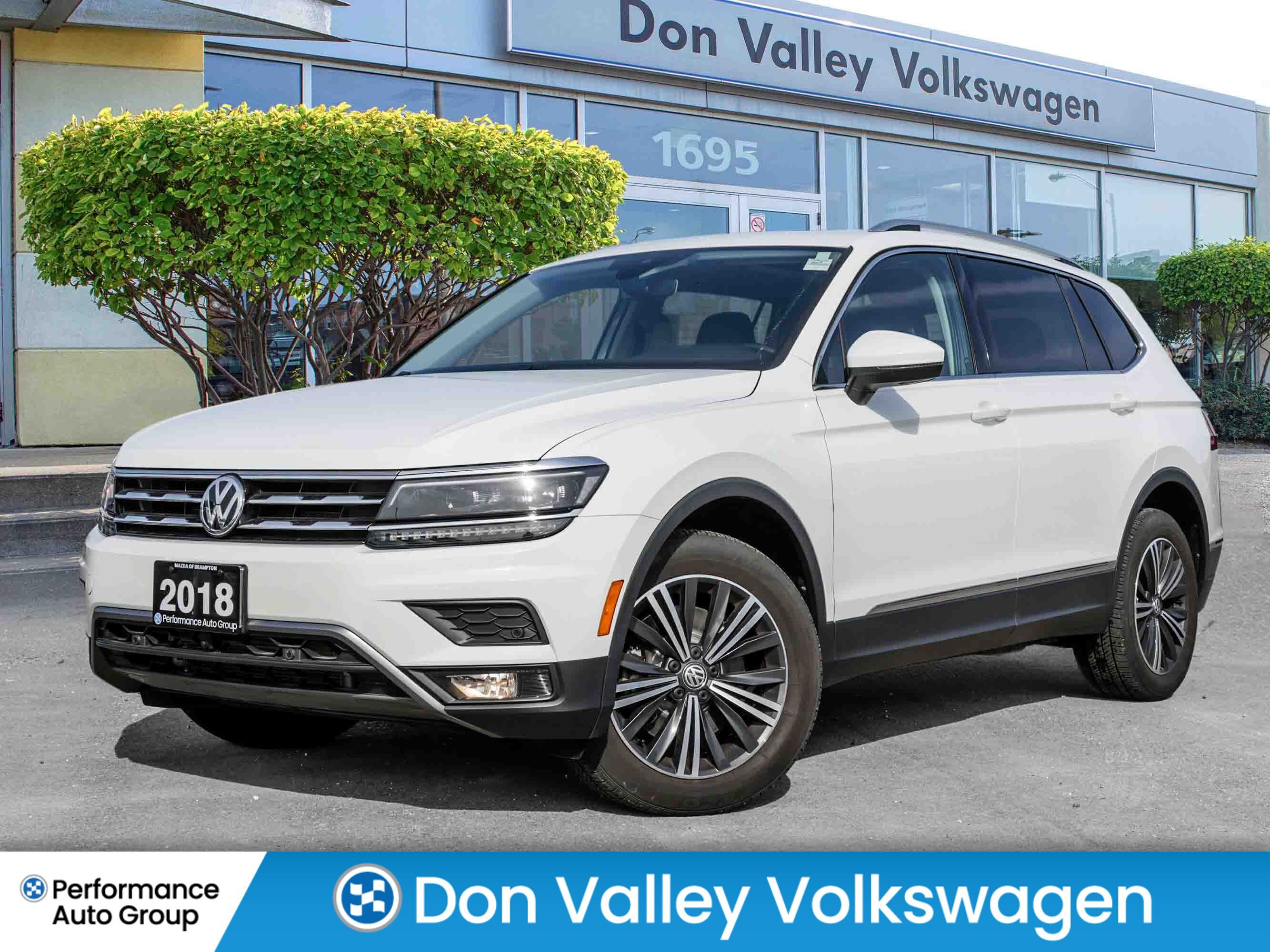 2018 Volkswagen Tiguan *CPO*APPLE*ANDROID*SUNROOF*POWERTAILGATE*BACKCAM*