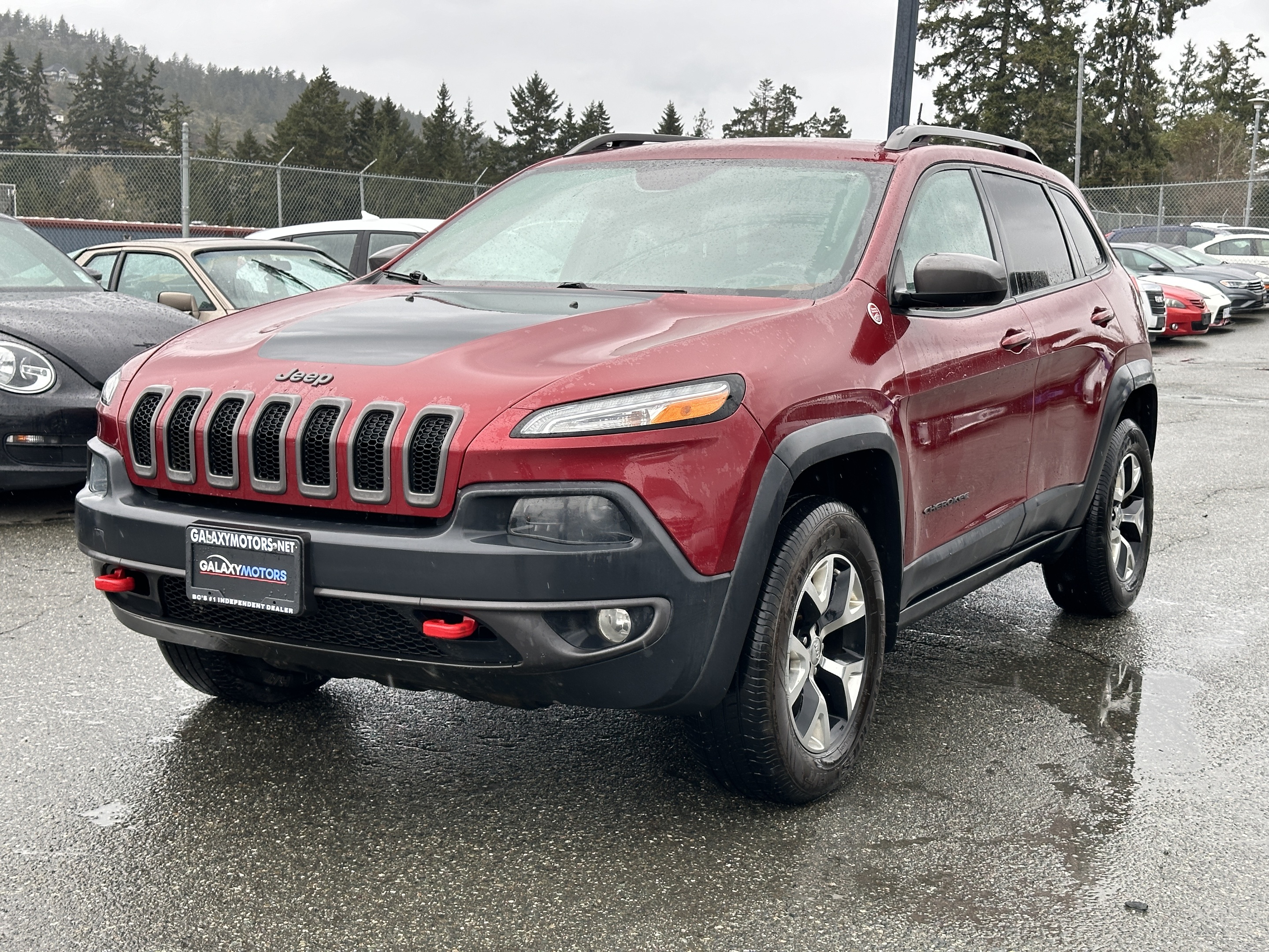 2016 Jeep Cherokee Trailhawk 4WD-Auto,Leather,AC,Keyless Entry