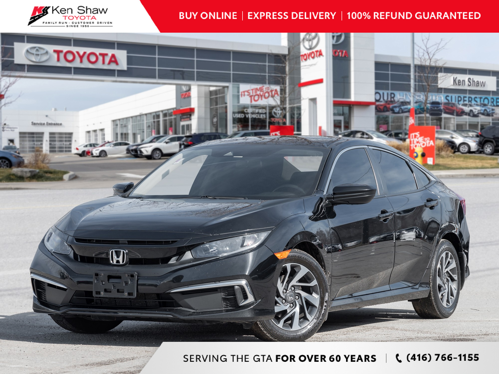 2019 Honda Civic EX / Sunroof / Heated Seats / All New Tires 