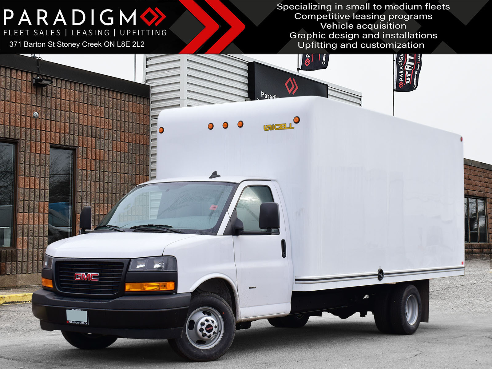 2023 GMC Savana 3500 177" WB Standard Cube 6.6L V8 *AVAILABLE FOR RENT*