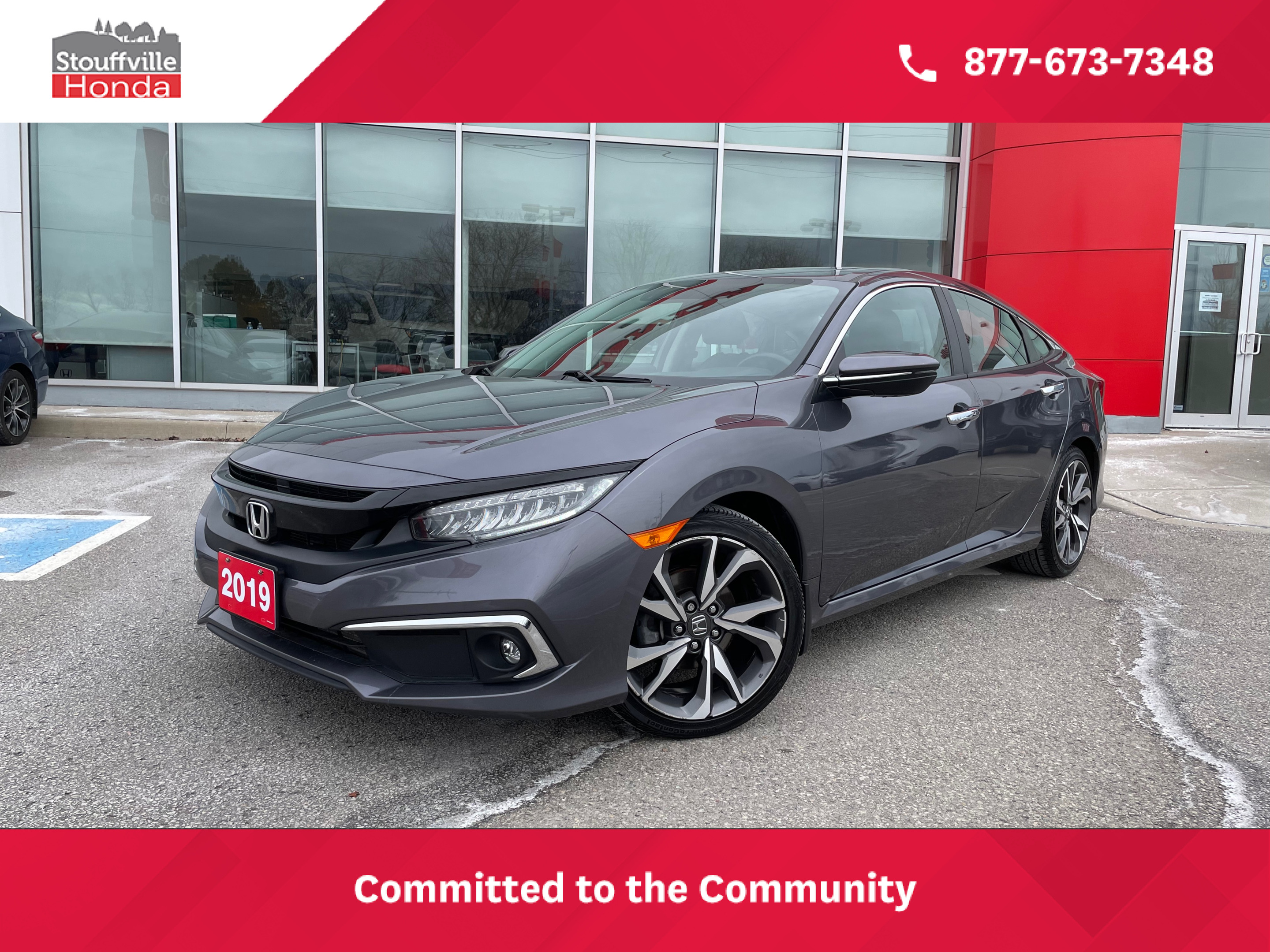 2019 Honda Civic ONE OWNER!! ACCIDENT-FREE!! FULLY LOADED!!