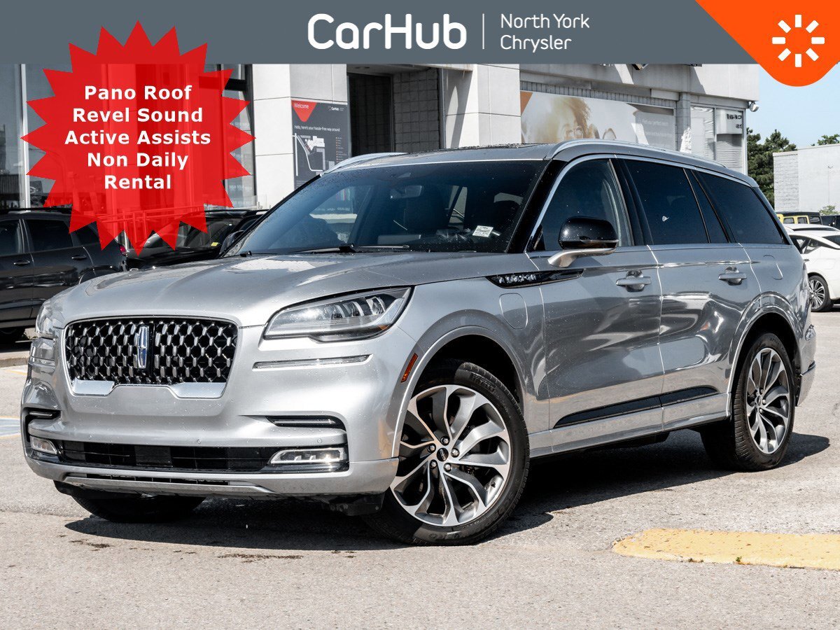 2021 Lincoln Aviator Grand Touring Plug in Pano Roof Revel Sound Active