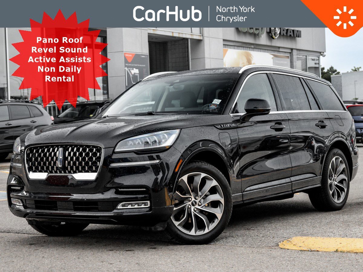 2022 Lincoln Aviator Grand Touring AWD Pano Roof Revel Sound Active Saf