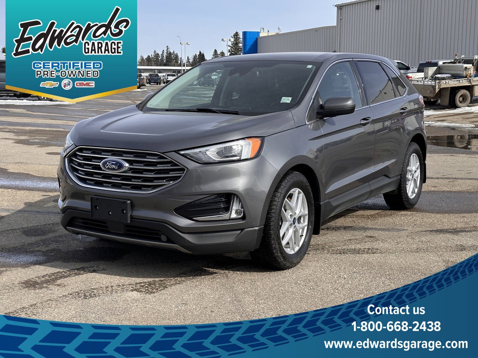 2021 Ford Edge SEL Htd Buckets Driver Alert