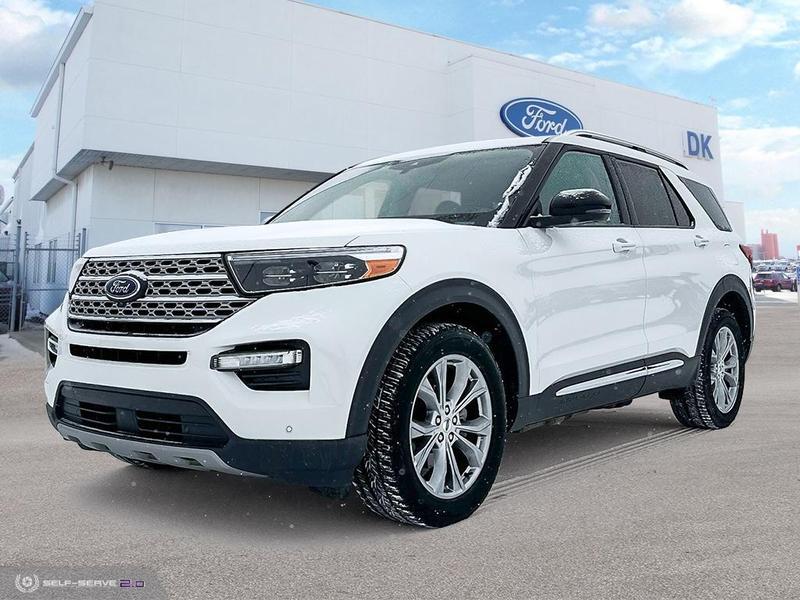 2022 Ford Explorer Limited  301A, 2.3L w/Leather, Moonroof, Nav, and 